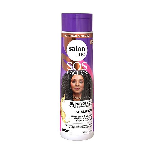 Shampoo Salon Line Sos Cachos Super Óleos 300ml