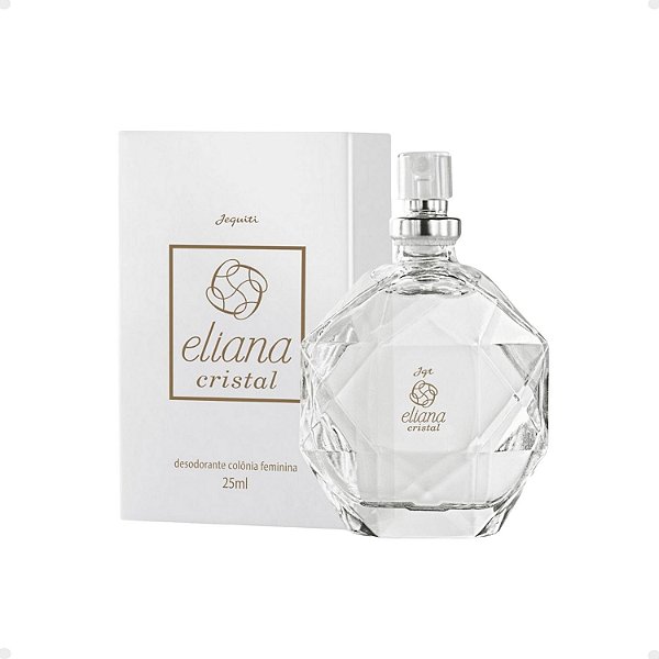 Desodorante Colônia Feminina Jequiti Eliana Cristal 25ml