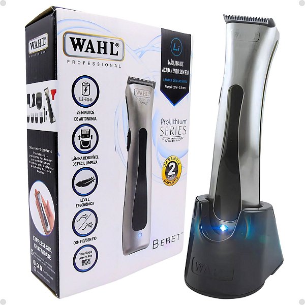 Máquina De Acabamento Wahl Prolithium Series Beret Bivolt