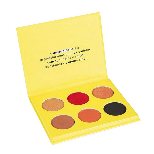 Vizzela Paleta de Sombras Look do Dia, Amor Proprio 14,4g