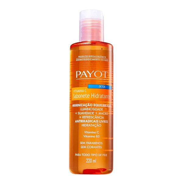 Sabonete Hidratante Payot Vitamina C Detox 220ml