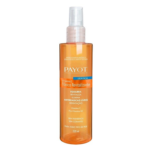Payot Vitamina C Loção Facial Tônico Revitalizante 220ml
