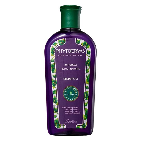 Shampoo Phytoervas Antiqueda Bétula Natural 250ml