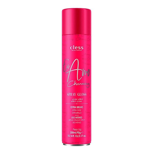 Spray Gloss Cless Eu Amo Charming 300ml