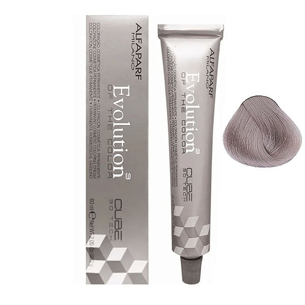 Coloração Creme Alfaparf Evolution 11.21 Louro Platina Irise Cinza 60ml