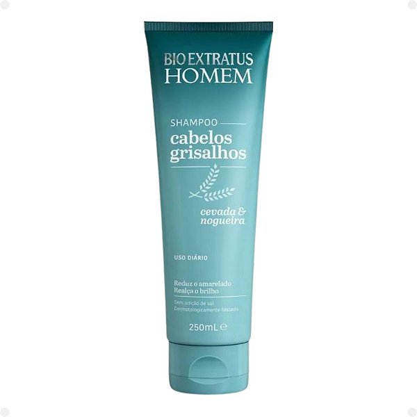 Shampoo Bio Extratus Homem Cabelos Grisalhos 250ml