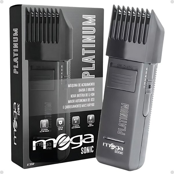Máquina De Acabamento Mega Sonic Platinum Bivolt