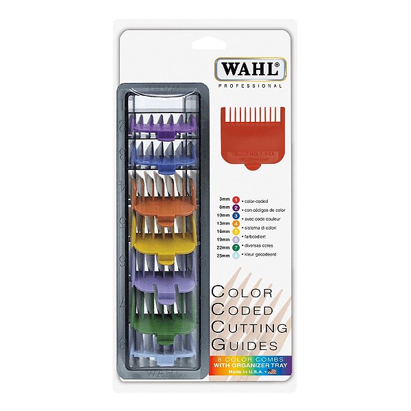 Wahl Conjunto Pentes Coloridos C/ 8