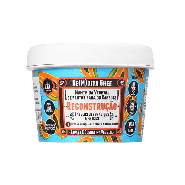 Lola Be(m)dita Ghee Manteiga Vegetal Reconstrução 100g