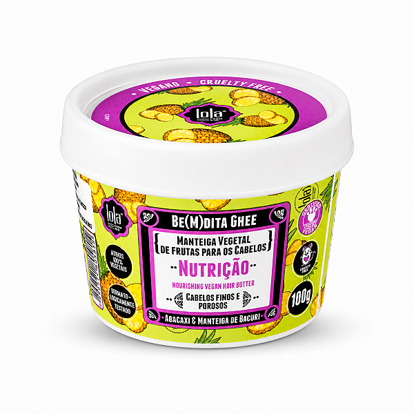 Manteiga Vegetal Nutrição Lola Be(m)dita Ghee 100g