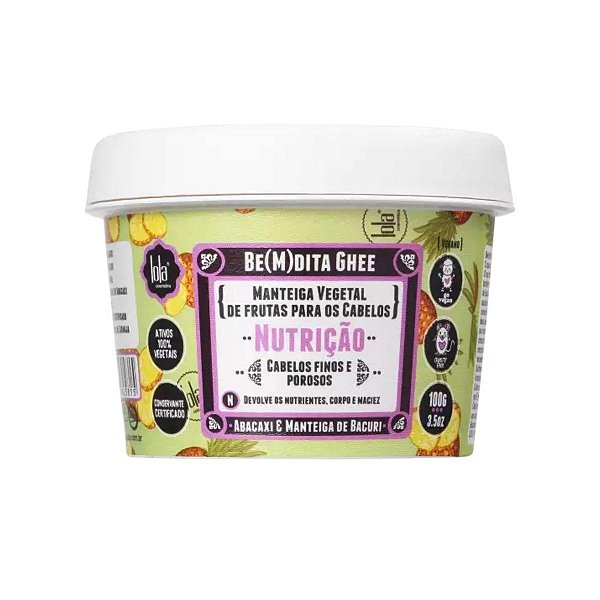 Lola Be(m)dita Ghee Manteiga Vegetal Nutrição 100g