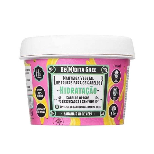 Lola Be(m)dita Ghee Manteiga Vegetal Hidratação 100g