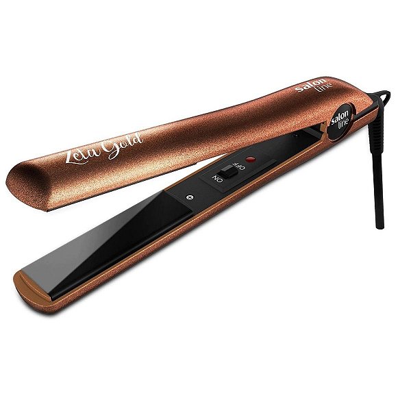 Salon Line Prancha Alisadora Zeta Gold 230°c Bivolt