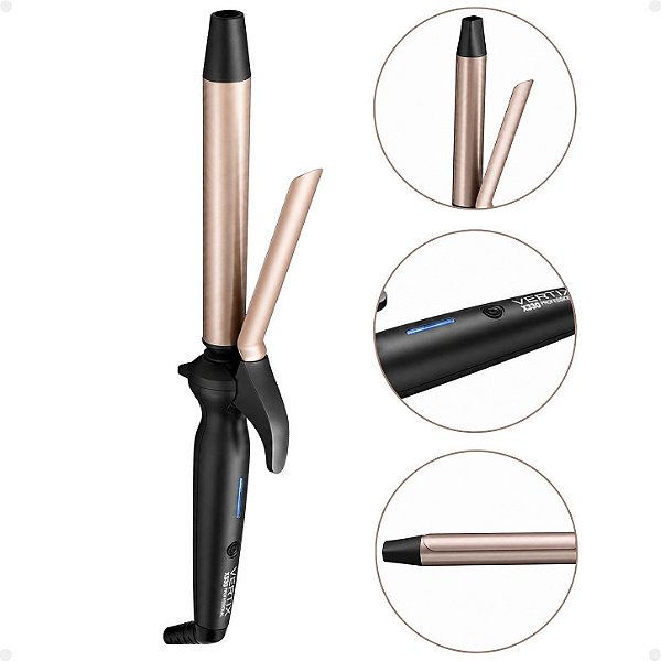 Modelador de Cachos Belliz Vertix X330 25mm Cachos Médios 210°c Bivolt