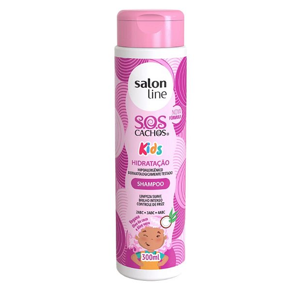 Shampoo Salon Line Sos Cachos Kids Hidratação 300ml