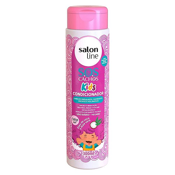 Condicionador Salon Line Sos Cachos Kids Hidratação 300ml
