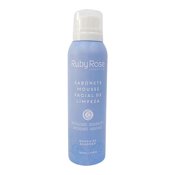 Ruby Rose Sabonete Mousse Facial de Limpeza Hb-320 Nuvem De Algodão