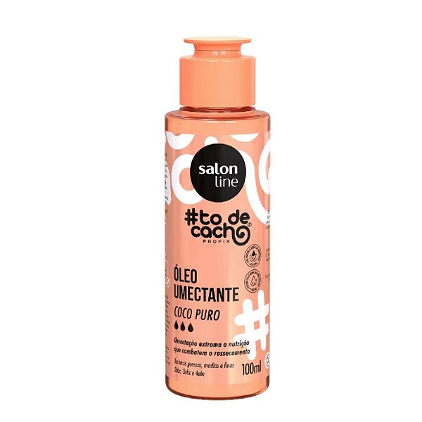 Óleo Umectante Salon Line #todecacho Coco Puro 100ml
