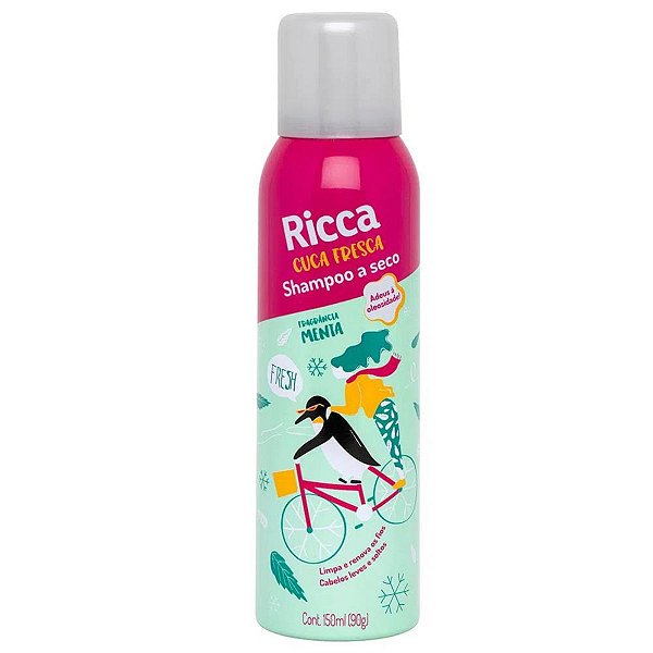 Shampoo A Seco Belliz Ricca Menta 150ml