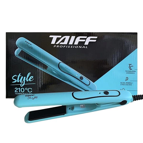 Chapa Taiff Style Azul 210°c Bivolt