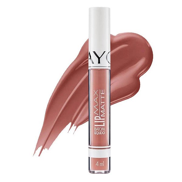 Payot Batom Líquido Lip Max Matte Nude Orange 4ml