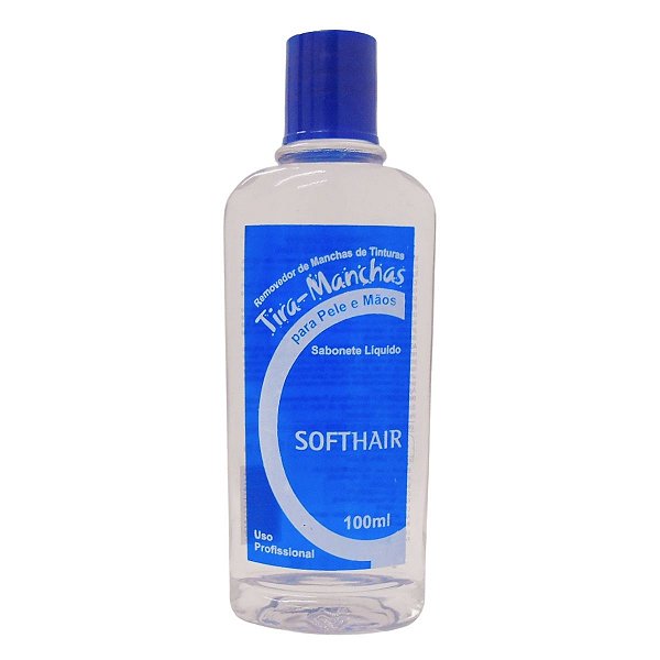 Sabonete Liquido Removedor de Manchas de Tintura Softhair Tira Manchas 100ml