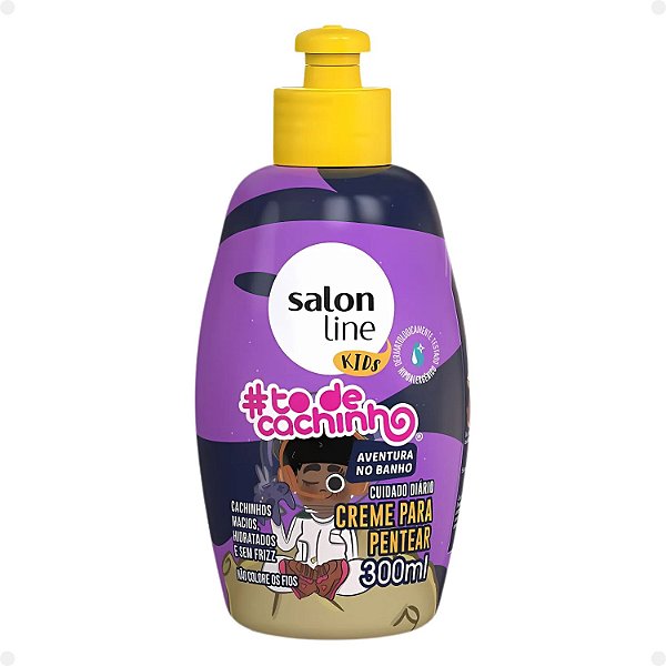 Creme Para Pentear Salon Line Kids #todecachinho Aventura no Banho 300ml