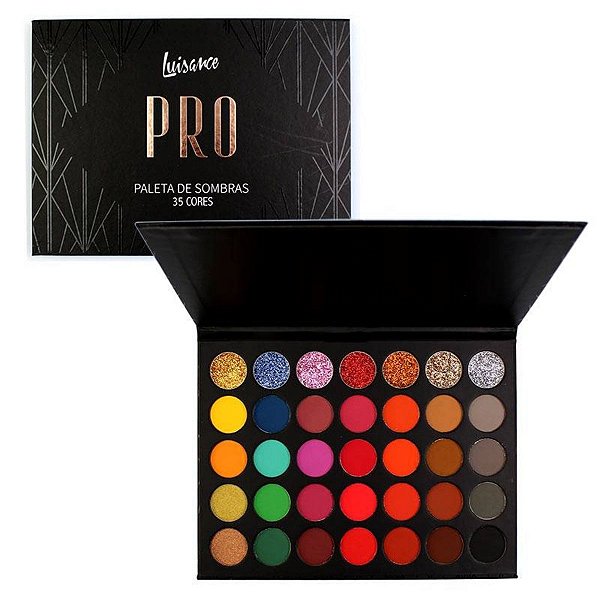 Paleta de Sombras Pro 35 Cores L9050 Luisance 42g