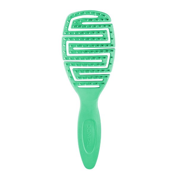 Escova Para Cabelo Maya Cor Verde Dompel