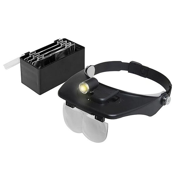Lupa de Pala Com Luz Salon Tools Belliz Vertix