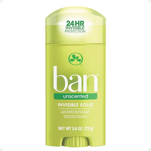Ban Desodorante Antitranspirante Sólido Unscented 73g