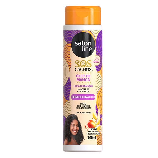 Condicionador Salon Line Sos Cachos Óleo de Manga 300ml