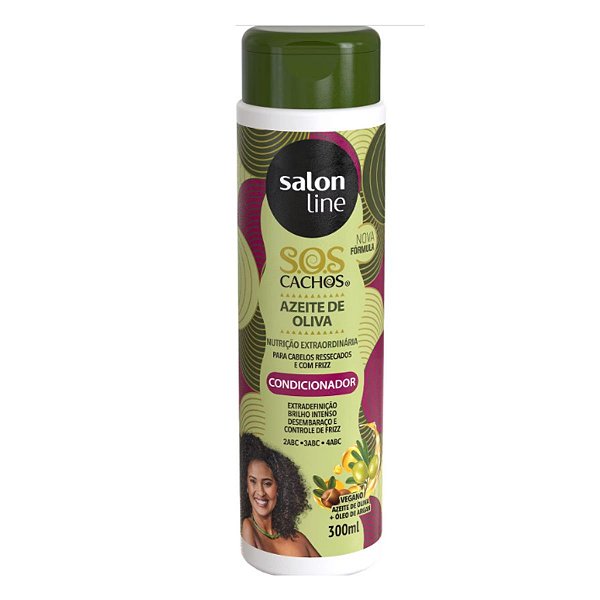 Condicionador Salon Line Sos Cachos Azeite de Oliva 300ml