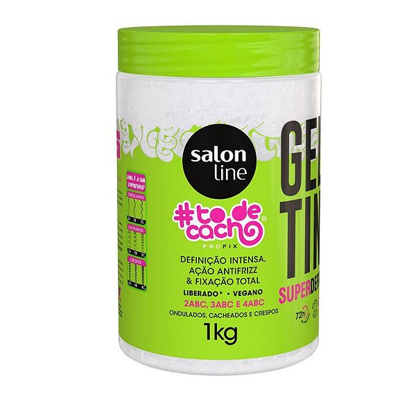 Gelatina Salon Line #todecacho Super Definição 1kg