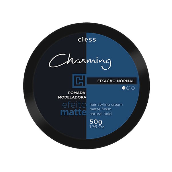 Pomada Modeladora Cless Charming Normal Efeito Matte 50g