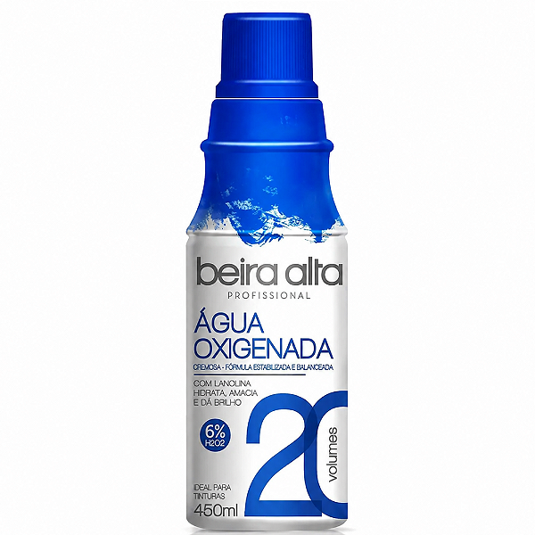 Água Oxigenada Cremosa Beira Alta 20 Volumes 450ml