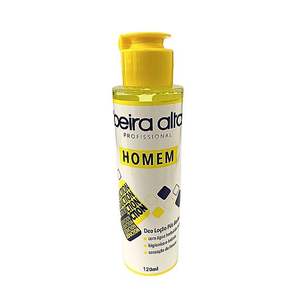 Deo Loção Beira Alta Pós Barba Homem Seduction 120ml