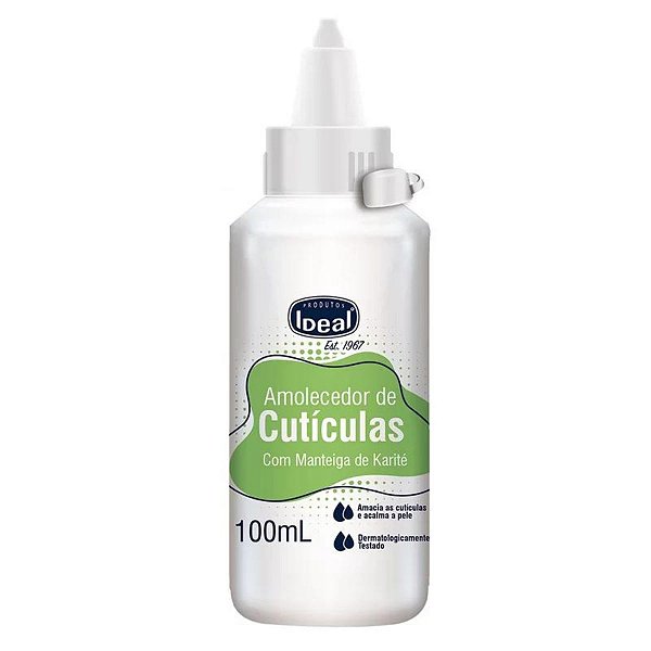 Amolecedor de Cutículas Com Manteiga de Karité Ideal 100ml