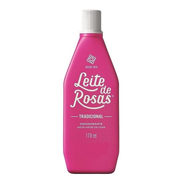 Leite de Rosas Tradicional 170ml