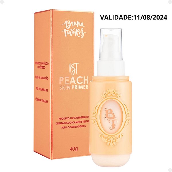 Skin Primer Peach Bt Bruna Tavares 40g Val:11/08/2024