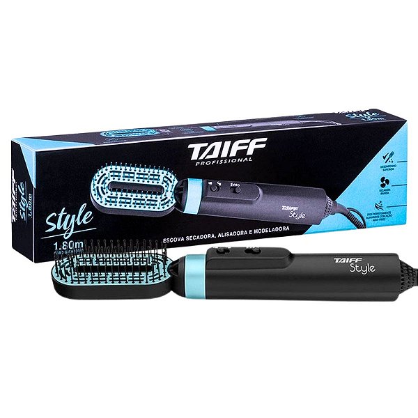 Escova Secadora Alisadora e Modeladora Taiff Style 220v