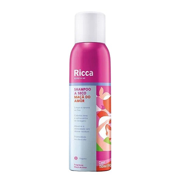 Shampoo A Seco Belliz Ricca Maça do Amor 150ml