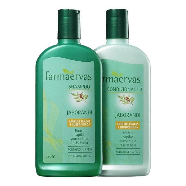 Farmaervas Kit Jaborandi Shampoo + Condicionador