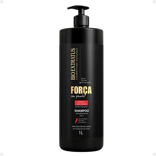 Shampoo Bio Extratus Força Com Pimenta 1L