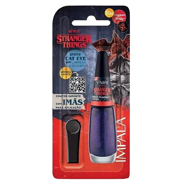 Esmalte Impala Stranger Things Cat Eye Mundo Invertido 7,5ml
