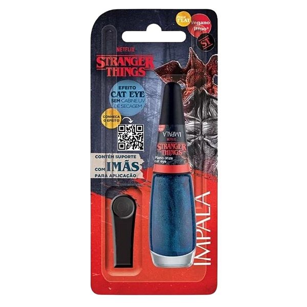 Esmalte Impala Stranger Things Cat Eye Plano Onze 7,5ml
