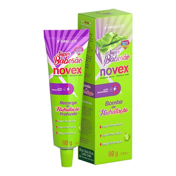 Recarga Bomba de Hidratação Super Babosão Novex 80g