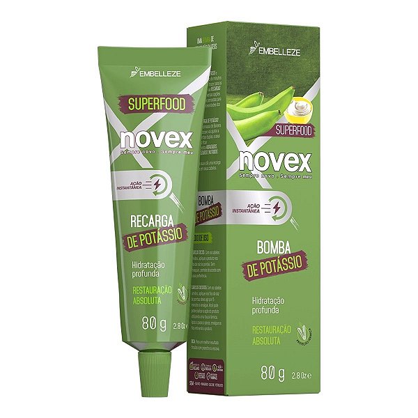 Recarga Bomba de Potássio Novex 80g