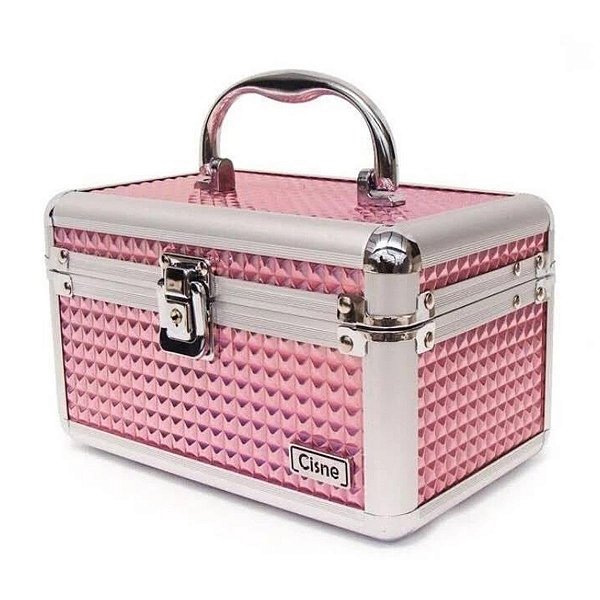 Maleta de Maquiagem Rosa Cisne Ruby's Ref. Csn-a120