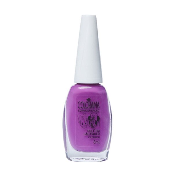 Esmalte Cremoso Disney e Seus Amigos Rolê em São Paulo Colorama 8ml